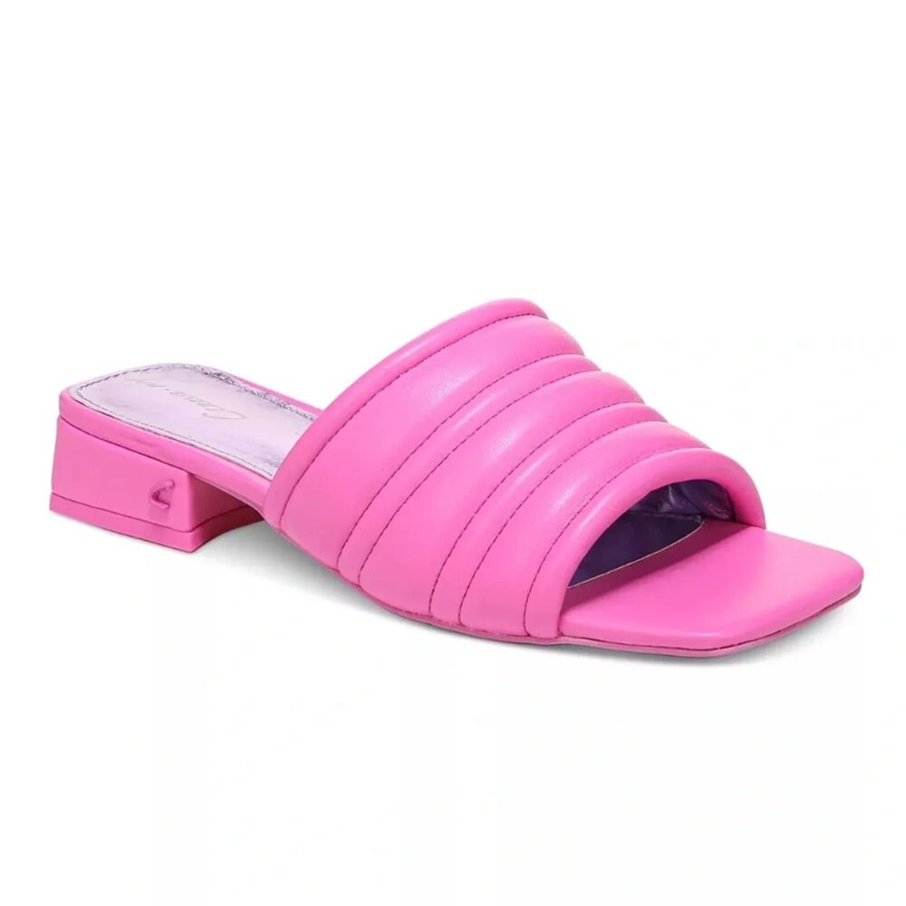 Circus by Sam Edelman "Joana" Puffy Bubblegum Pink Slide Mule Sandals - Size: 10